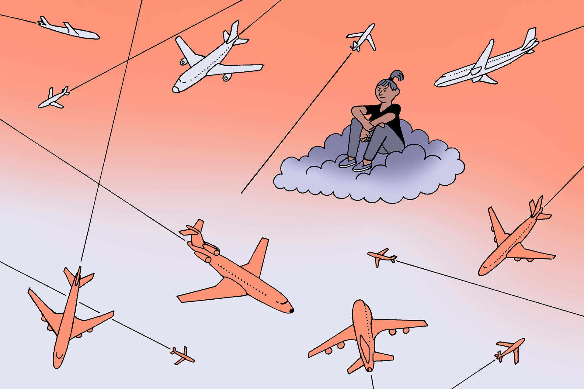 I care a lot about climate change. Does that mean I can never ever fly?